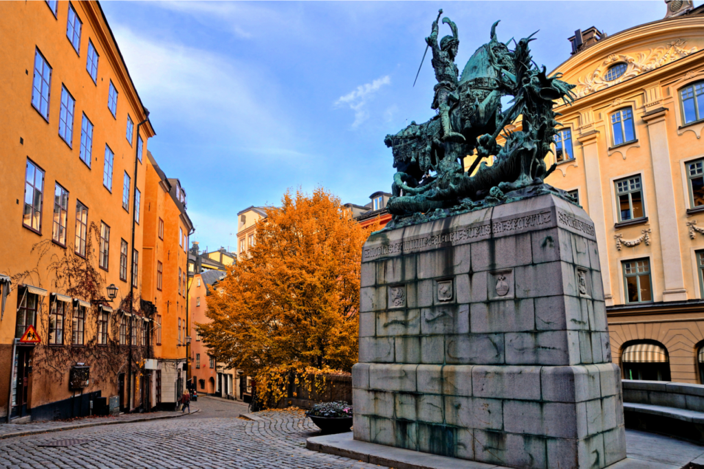 Oude stadsdeel Gamla Stan