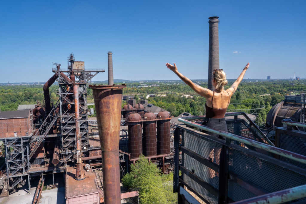 Hoogoven 5 in het Landschaftspark Duisburg-Nord © Shannon Endemann