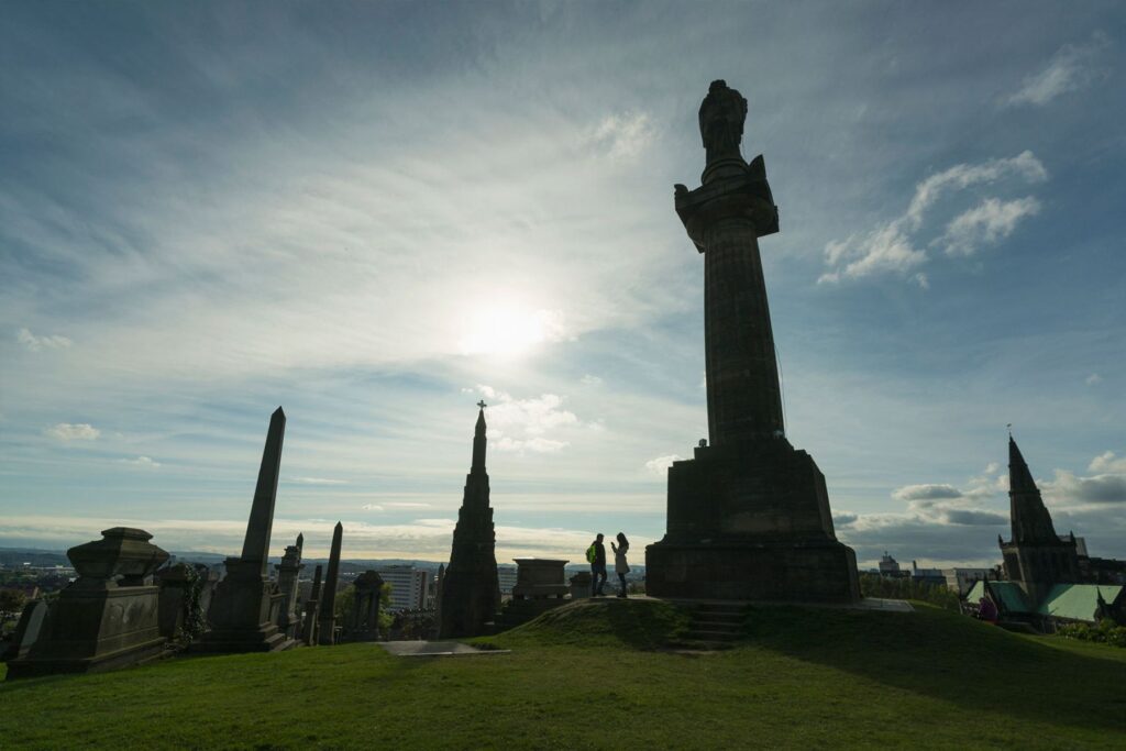 Prachtig uitzicht over de stad Glasgow