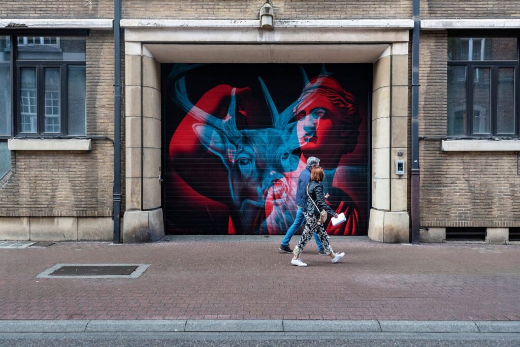 Laat je verrassen door de straatkunst van Hasselt | © Visit Limburg / Jonathan Ramael
